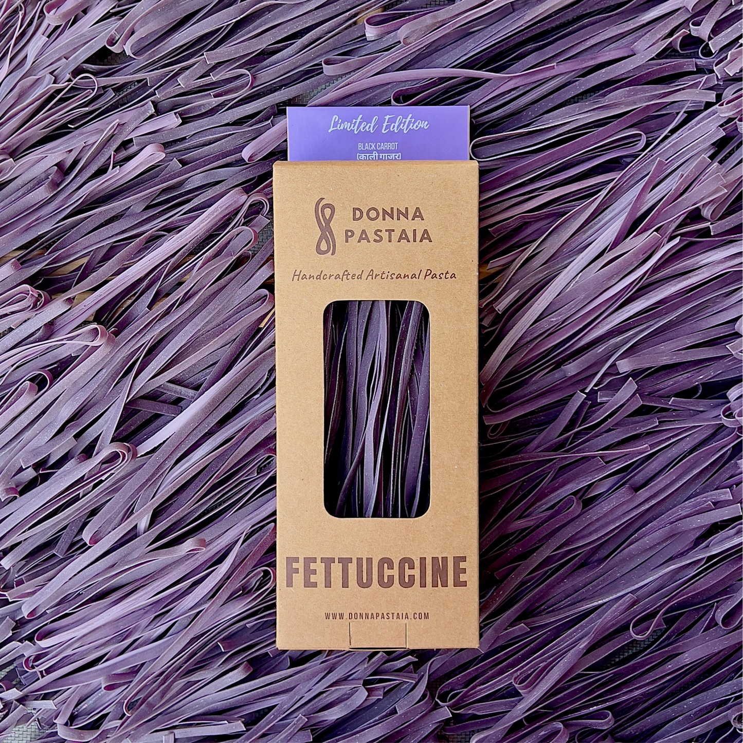 Black Carrot Fettuccine